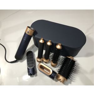 Pengering Rambut OEM Super <span class=keywords><strong>Ionic</strong></span> Profesional Smart <span class=keywords><strong>Salon</strong></span> 5 in 1 Set Penata Rambut Motor Tanpa Sikat Pengeringan Cepat - Product Image 4