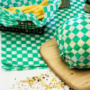 Wholesale Customized Printed Logo and Size Food Safe Grade Burger <b>Paper</b> Greaseproof 2026 Meat <b>Wrapping</b> Wax Coated <b>Paper</b> - Product Image 5