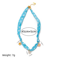 Kalung Baja Anti Karat Comiya 2026 Rantai Bambu Motif Jari Jamur Hati Bunga Liontin Beragam 18K