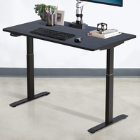 Cadre de bureau électrique ergonomique à hauteur réglable, double moteur