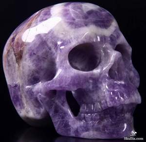 Estatua de Esqueleto de Amatista y Ágata al por Mayor, Tema Amoroso Feng Shui, Decoración para el Hogar, Regalo para Días Festivos - Product Image 1