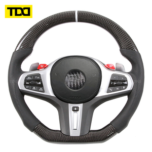 TDD Sport Carbon Fiber Steering Wheel for BMW G Series G20 G21 G22 G23 G26 G38 G80 G81 G82 2023 2024 3 M3 M4 M5 - Product Image 1