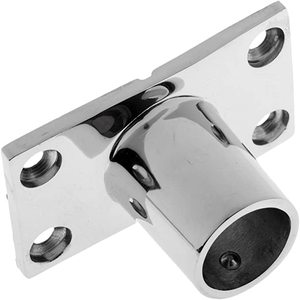 ISURE MARINE 316 acciaio inossidabile 90 gradi raccordo per corrimano per barche <span class=keywords><strong>Base</strong></span> rettangolare per tubo 1 "25mm di diametro - Product Image 5