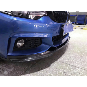 Spoiler de pare-chocs avant en fibre de carbone style FD à fort taux de réachat pour <span class=keywords><strong>BMW</strong></span> <span class=keywords><strong>Série</strong></span> 4 F32 F33 F36 2014+ - Product Image 2