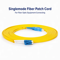 Cordon de brassage fibre optique Simplemode UPC APC SC LC personnalisé de 1, 2, 3, 5, 10, 15 mètres, garantie 5 ans, compatible marque OEM, Pigrail
