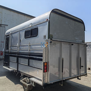 Remorque flottante de luxe pour 2 chevaux avec espace de vie, chargement direct, type carrosse - Product Image 5