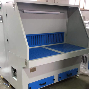Tragbarer industrieller Trocken staubs ammler mit Motor zum Schneiden von Schleif schweißen-Abwind-Tisch - Product Image 1