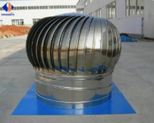 Ventilateur d'extraction non motorisé en acier inoxydable 300mm 500mm 800mm résistant aux typhons et à la corrosion pour poulaillers - Product Image 4
