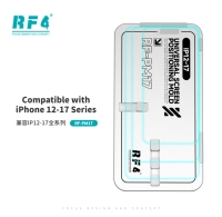 RF4 RF-PM17 Gabarit universel d'alignement et de laminage pour réparation d'écrans iPhone séries 12-17, outil de positionnement pour écran fixe et film