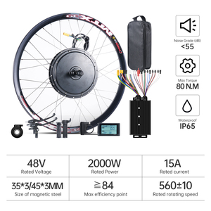 Kit de conversion de moteur de moyeu pour <span class=keywords><strong>vélo</strong></span> <span class=keywords><strong>électrique</strong></span> Ncyclebike 48V 2000W, entrepôt UK - Product Image 1