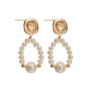 Nuovi <span class=keywords><strong>orecchini</strong></span> di perle d'acqua dolce naturali dal Design originale francese S925 <span class=keywords><strong>orecchini</strong></span> in <span class=keywords><strong>madreperla</strong></span> in <span class=keywords><strong>argento</strong></span> Sterling - Product Image 1