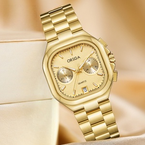 Montre multifonctionnelle carrée Parrot - Montre de luxe pour homme avec calendrier - Vente en gros d'usine Montre à quartz - Product Image 5