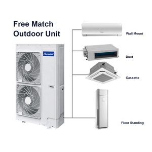 Sistema de Aire Acondicionado Central Multisplit con Bomba de Calor para Uso en Hogares, Hoteles y Exteriores, Alta Eficiencia, Frecuencia Variable, WiFi - Product Image 2