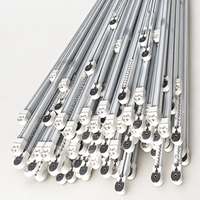 Rail de rideau électrique SZMYQ Tuya avec commande vocale Alexa/Google, compatible maison intelligente, moderne, pour bureau, taille de rail personnalisable