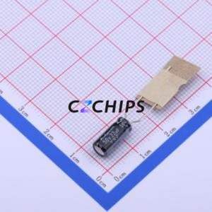 Condensador Electrolítico de Aluminio de Orificio Pasante 50YXJ22MTA5X11, Componente de Orificio Pasante (THT), D5xL11mm 22uF 20% 50V 2mm - Product Image 2