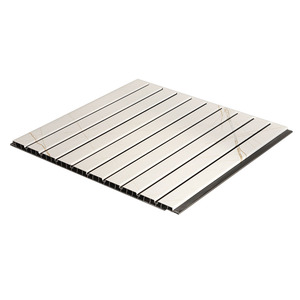 Panneaux muraux acoustiques en PVC écologiques ignifuges anti-pourriture Conception 3C <span class=keywords><strong>Revêtement</strong></span> <span class=keywords><strong>mural</strong></span> en WPC pour l'extérieur de la maison - Product Image 3