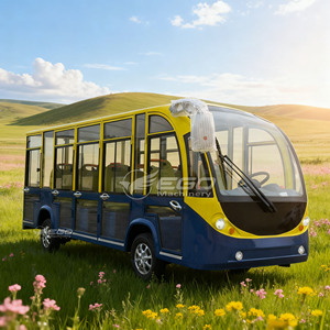 Autobús Eléctrico de 14 Plazas con Batería de Nueva Energía, Convertible, para Turismo, Venta Directa de Fábrica - Product Image 4