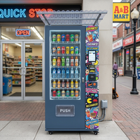 JOYVEND 24-uurs zelfbedieningswinkel drankjes en snacks combivendingautomaat voor eten, drinken, snacks en reserveonderdelen.