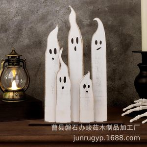 ของตกแต่งวันฮาโลวีนรูปผีไม้ งานฝีมือทำมือ ของประดับตกแต่งภายในบ้าน - Product Image 3