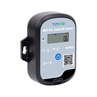 Thermomètre multifonction amélioré, capteur de température/humidité/CO2 WiFi avec fonction NFC