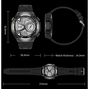2024 New Arrival Chuyên Nghiệp Ngoài Trời Thể Thao GPS Smartwatch Kc82 Độ Cao Áp Lực La Bàn 1ATM Không Thấm Nước Smartwatch Cho Nam Giới - Product Image 6