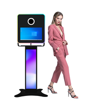 15.6 pouces miroir magique Machine photomaton Led cadre boîtier augmenté Portable mariage vogue réalité Selfie