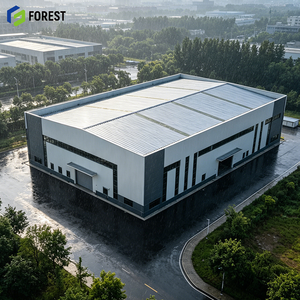 Prefabricated Steel Structure Workshop Corrosion Professional Wholesale Production Safe Odm Beam Auto Energy Column Proof - Product Image 1