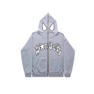 Felpe da uomo personalizzate con cappuccio da donna con motivo solido con cappuccio invernale con cappuccio oversize per giovani adulti di Halloween - Product Image 4