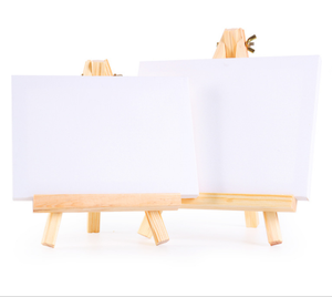 Giá Vẽ <span class=keywords><strong>Mini</strong></span> Chất Lượng Cao 8*15Cm Với Vải Cho Trẻ Em Giá Vẽ Bằng Gỗ Rắn Giá Vẽ Nhỏ - Product Image 2