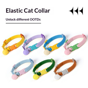 Collier pour petit chien respirant, mignon, avec boucle à dégagement rapide - Product Image 5