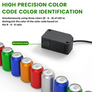 Sensor de Color Serie <span class=keywords><strong>BCN</strong></span> con Código de Color, Modo de Detección Dual Conmutable, Respuesta de Alta Velocidad <1ms, Sensor con Embalaje Protector IP67 - Product Image 2