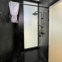 Maison préfabriquée portable et personnalisable en forme de cabane Apple, conteneur, maison modulaire haut de gamme, micro-maison compacte, aménagement compact pour bureau, hôtel 25,5 ㎡