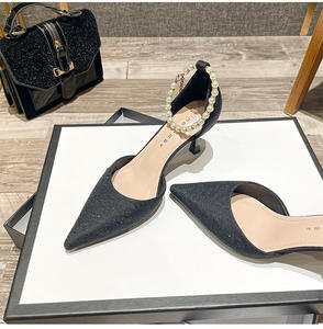 Zapatos de Tacón Alto Sexys para Mujer, Antideslizantes, con Tacón de Aguja, Diseño Atemporal para Fiestas de Verano/Invierno - Product Image 5