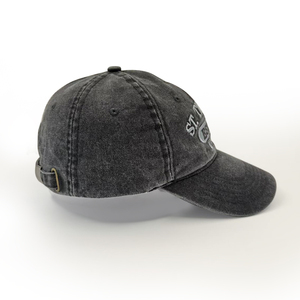 Kunden spezifischer ausgewaschener Denim mit Löchern im Freien Four Seasons Snapcap 3D-Stickerei 6-Panel-Baseballkappe - Product Image 3