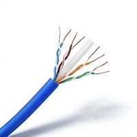 Câble réseau UTP FTP Cat6, rouleau de 305 m, 24 AWG CU CCA, câble LAN, câbles de communication