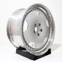 Jantes forgées en alliage personnalisées, neuves, 2 pièces, finition argentée, 17-24 pouces, pour Mercedes, pour Classe E, Classe S, W124, W214, E200, E300, E350