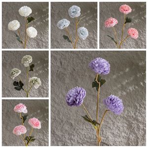 ดอกบัวประดิษฐ์ ก้านเดี่ยว สีชมพู สีขาว สำหรับตกแต่งงานแต่งงาน ตกแต่งบ้าน งานฝีมือ - Product Image 3