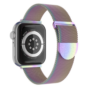 Bracelet de montre Upro Milanese pour iWatch Series 10 9 46mm 41mm, bracelet en acier inoxydable doré de luxe pour iWatch femme S10 - Product Image 3