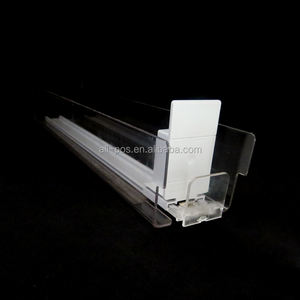 Nuevo empujador de resorte de acrílico de plástico transparente para estante de exhibición de tienda de comestibles - Product Image 2