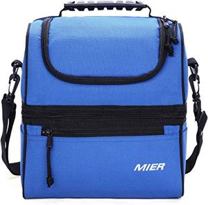 Adult Lunch Box Insulated Lunch Bag Large Cooler Tote Bag for Men, Women, Double Deck Cooler Food Cartoon 600D YS-0829 CN;ZHE - Product Image 4
