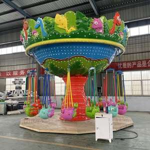 كرسي طائر ميكانيكي فاخر دوار ومتأرجح بـ 24 مقعدًا لمدينة الملاهي الخارجية - Product Image 3