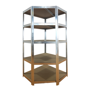 חובה כבדה 5 פלדה boltless מדפים 175 ק "ג עומס עבודה ספסל 3 + 2 קורוזיה מדפים מתכת מוגן מדפים - Product Image 6