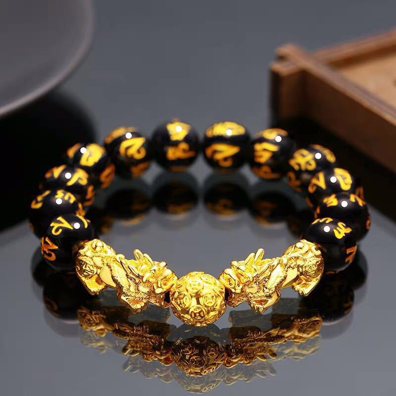 Noir 10mm Onyx Mantra Deux Pixiu