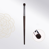 033 Pinceaux de maquillage avec manche en ébène, 41 pièces, pinceau détaillé pour les yeux, poils de chèvre et de poney naturels de haute qualité, outils cosmétiques