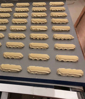 Machine automatique de fabrication de biscuits PLC, dépôt de biscuits, Machine de collation de boulangerie à vendre