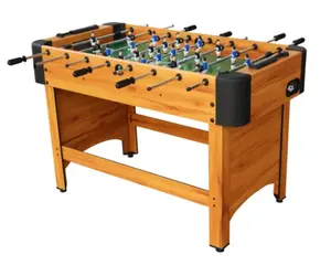 Futbol masaları, kapalı toptan yüksek kaliteli futbol masaları için uygun, 4ft karton kutu Unisex masa oyunları özelleştirilmiş renk