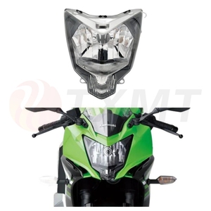 ชิ้นส่วนไฟหน้ารถจักรยานยนต์สำหรับ <span class=keywords><strong>Kawasaki</strong></span> NINJA250SL <span class=keywords><strong>Z250SL</strong></span> 2014-2018 - Product Image 2