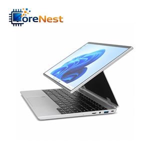 Ordinateur portable professionnel CoreNest 2026, nouveau modèle 14 pouces 2 en 1, <span class=keywords><strong>Intel</strong></span> Celeron N95, écran tactile rotatif à 360 degrés, 16 Go de RAM, tablette PC portable - Product Image 2