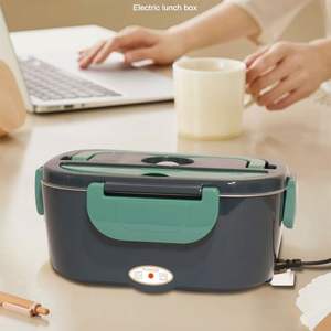 220V 110V dupla utilização Home Car portátil Lunch Box Leakproof Food Warmer Bacia do aço inoxidável - Product Image 6