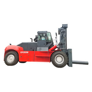 Carretilla elevadora diésel FD250 de 25 toneladas con accesorio de bobina Ram Nueva carretilla elevadora con cabina cerrada y CA y motor Cummins Euro III/V - Product Image 4